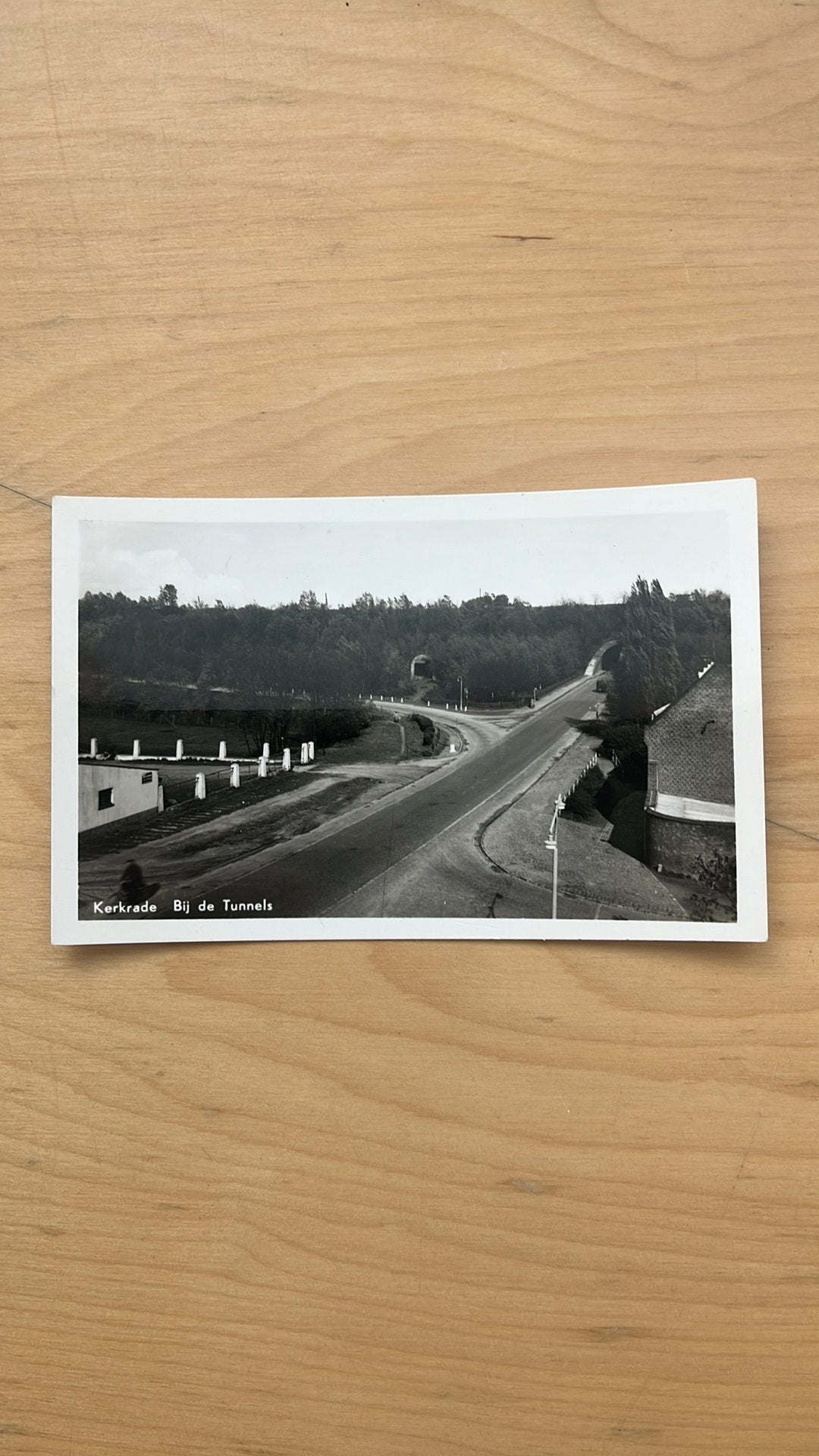 Kerkrade, bij de tunnels. Ansichtkaart., Verzamelen, Ansichtkaarten | Nederland, Ophalen of Verzenden, Ongelopen, Limburg