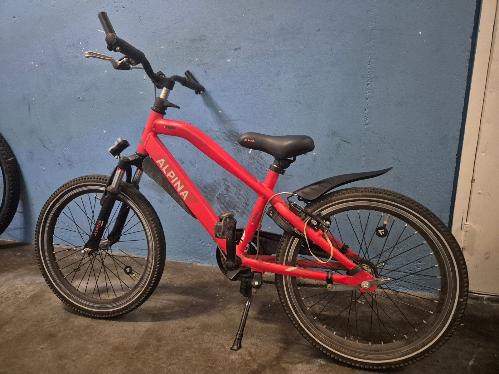 Alpina fiets, Ophalen, Terugtraprem, Staal, 16 tot 20 inch