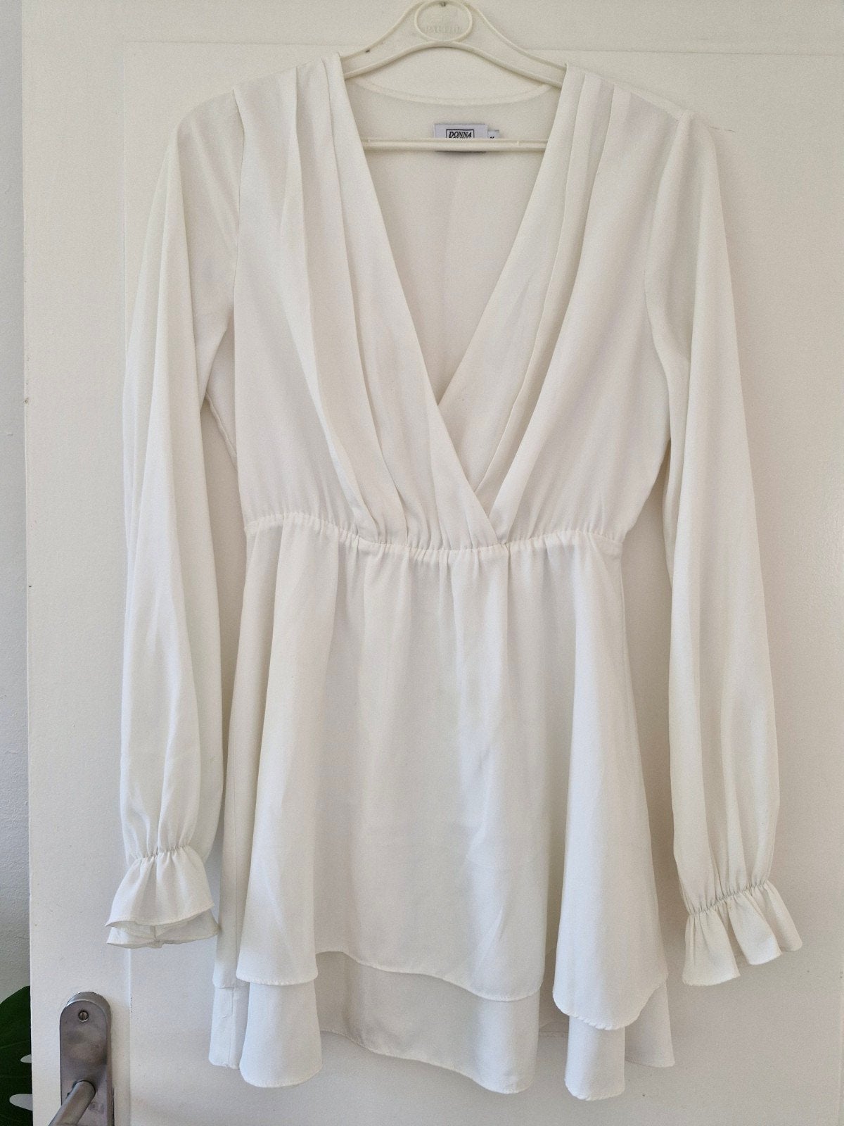 Donna Romina witte mini jurk maat 36, Kleding | Dames, Wit, Donna Romina, Ophalen of Verzenden, Zo goed als nieuw