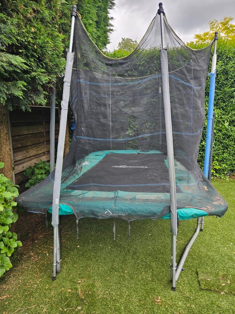 Gratis trampoline 2.10x3.10, Ophalen, Gebruikt
