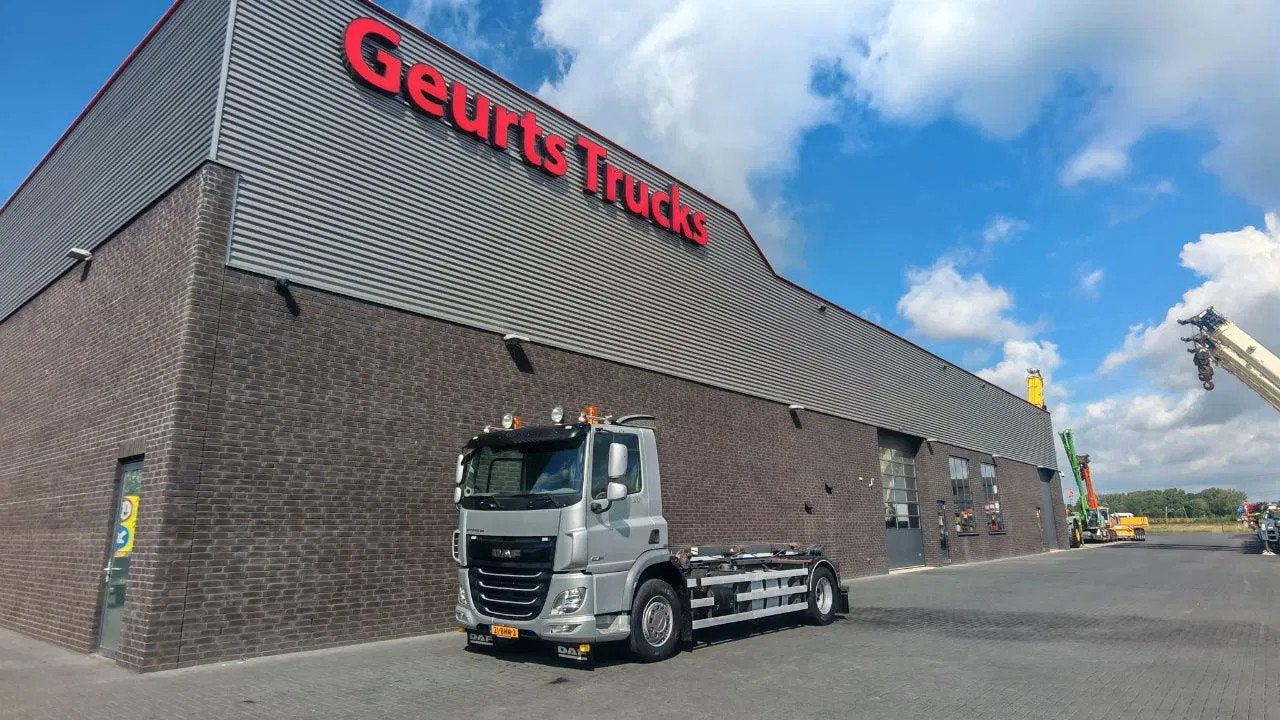 DAF CF 370 4x2 MET HTS 1425.5.130 KABELSYSTEEM 14 TON, Auto's, 370 pk, Achterwielaandrijving, Euro 6, Origineel Nederlands