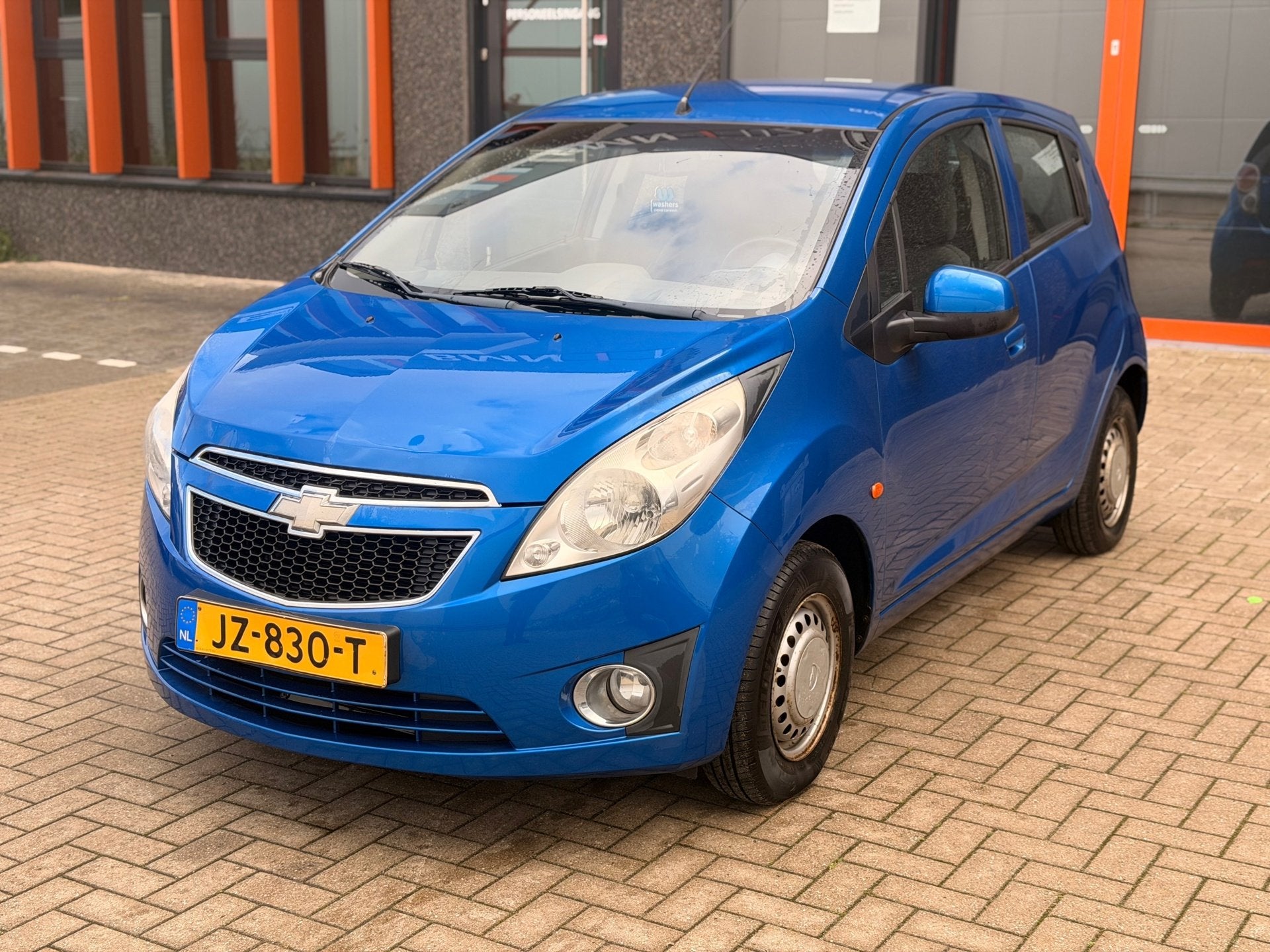 Chevrolet Spark 1.0 16V LS, Auto's, Voorwielaandrijving, Gebruikt, 4 cilinders, Blauw