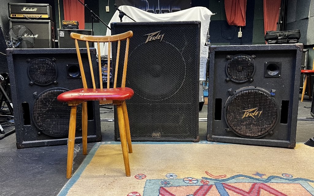 Peavey 118-SUB-8 en ES-315, Gebruikt, Speakerset, Ophalen, 150 watt of meer
