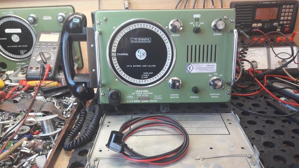 Sailor RT144 marifoons, compleet en gereviseerd en vdes/atis, Ophalen of Verzenden, Nieuw, Communicatie