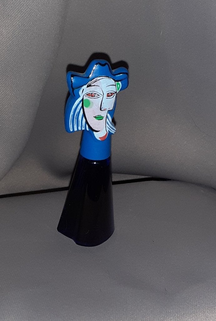 Parfum miniatuur - Marina picasso Chapeau blue, Ophalen of Verzenden, Zo goed als nieuw, Miniatuur, Gevuld