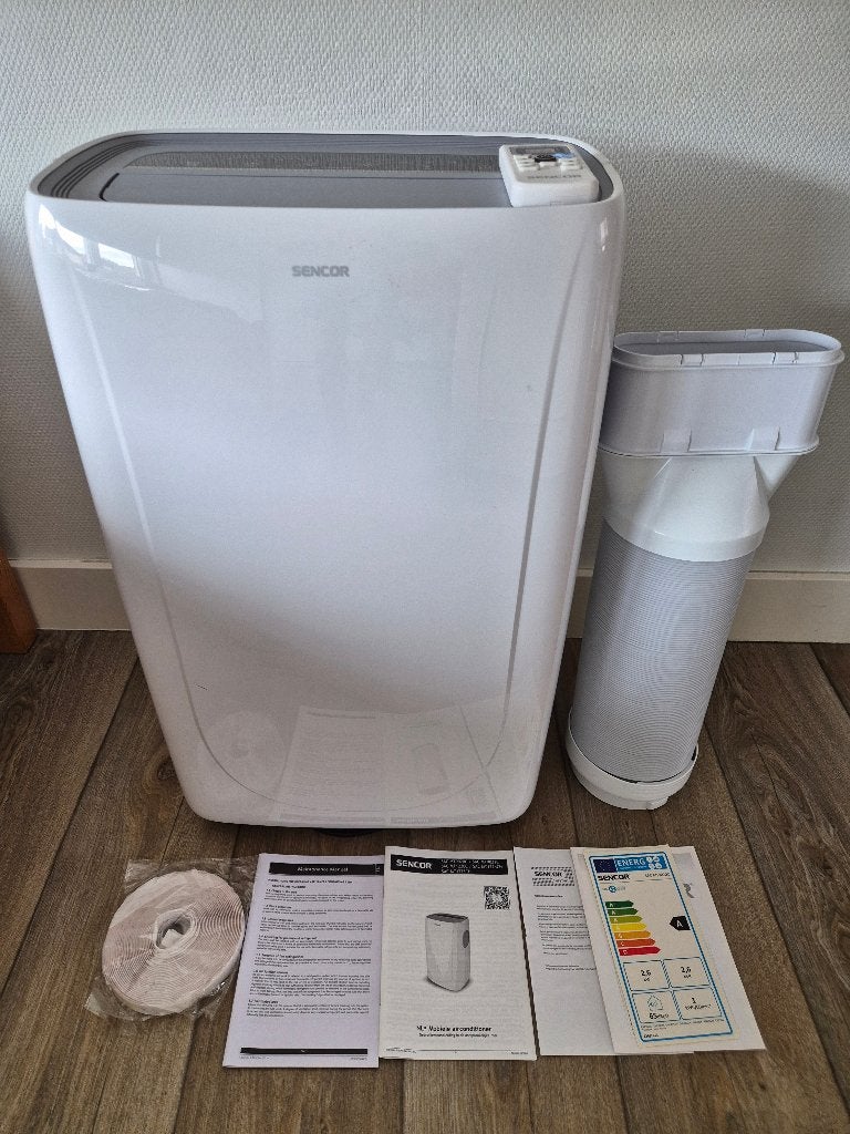 Mobiele Airco Sencor SAC MT9020C (9000 BTU), Witgoed en Apparatuur, Airco's, Zo goed als nieuw, Mobiele airco, 100 m³ of groter