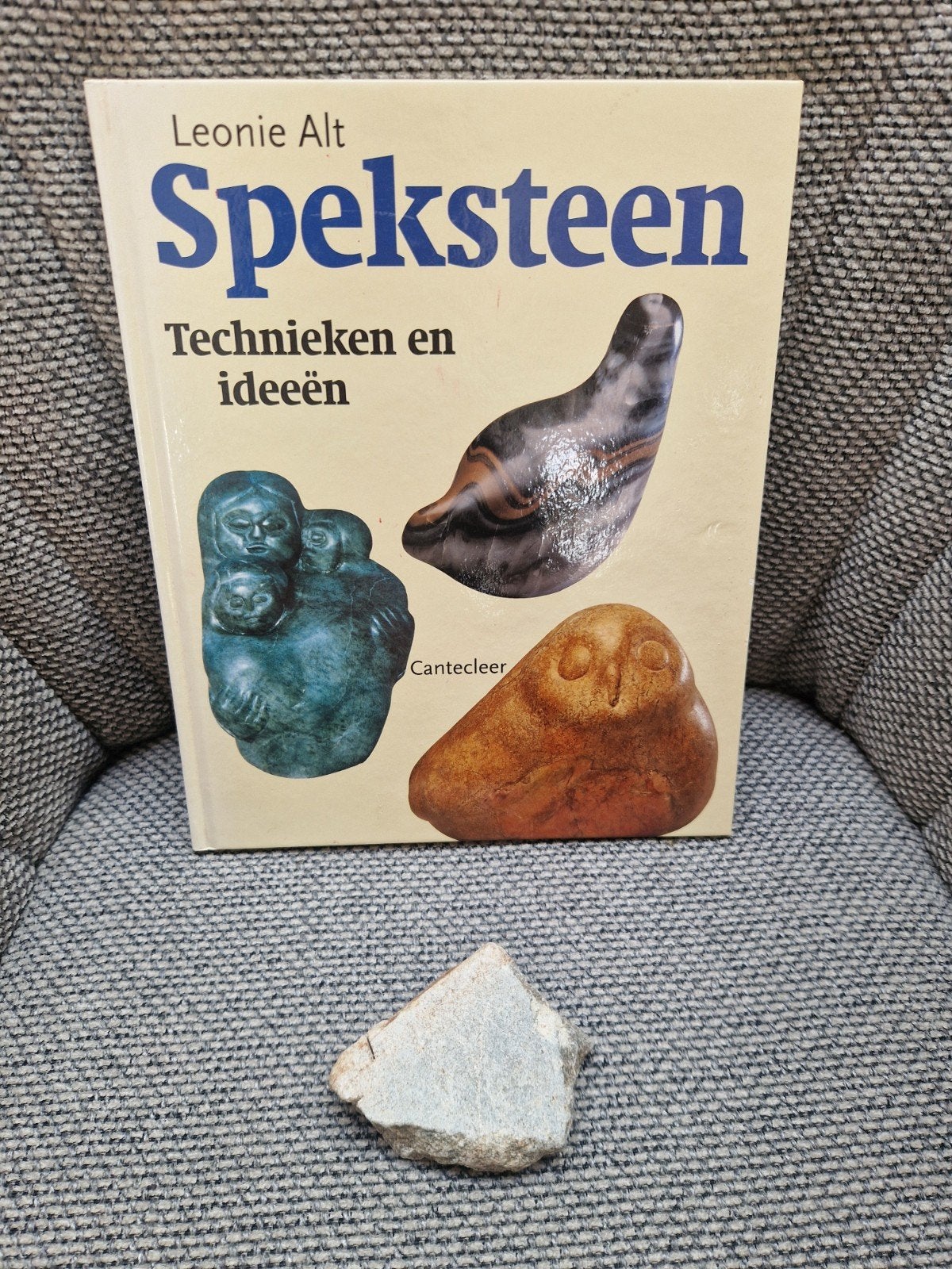 Speksteen Technieken en ideeën en stukje speksteen, Ophalen of Verzenden, Gelezen, Overige onderwerpen, Leonie Alt