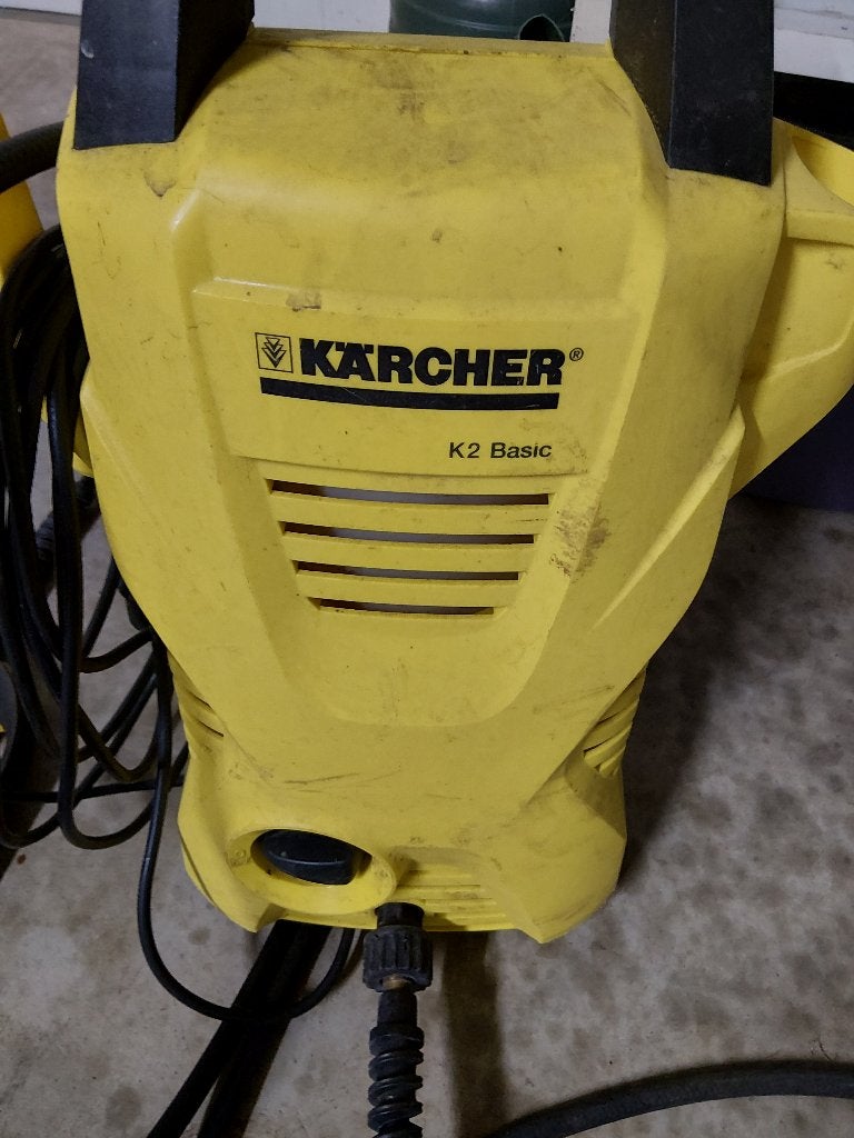 hogedrukreiniger karcher k2, Tuin en Terras, Hogedrukreinigers, Ophalen, Gebruikt, Elektrisch