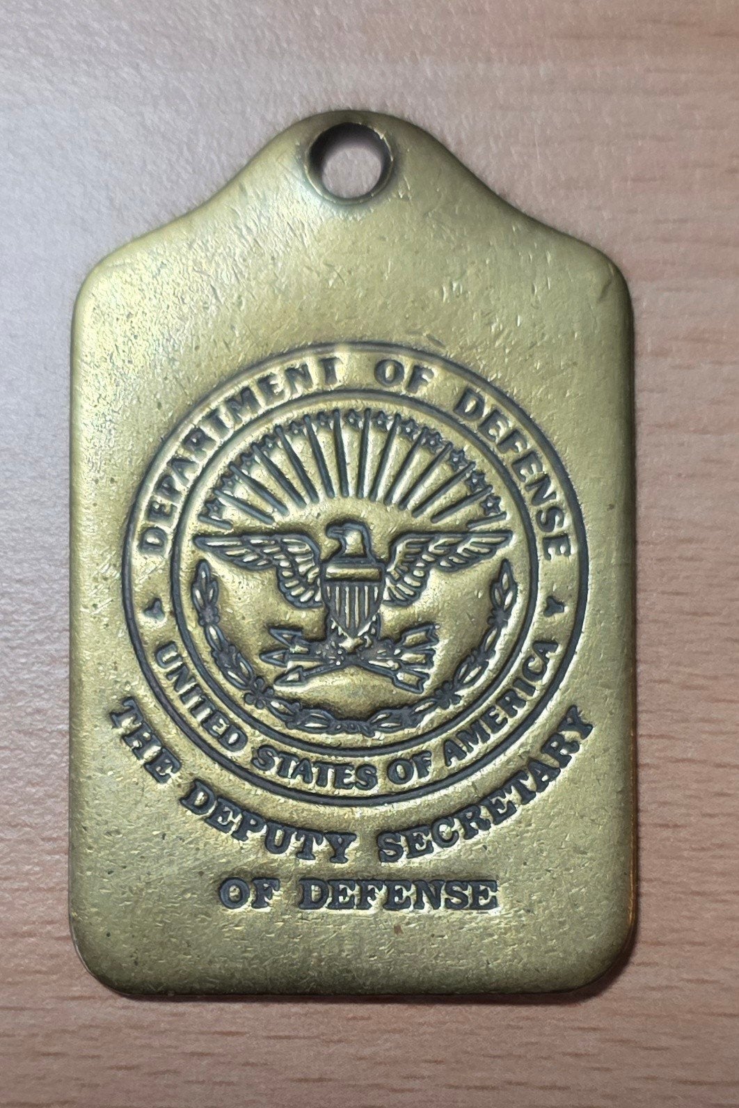 Amerikaanse Defensie Medaille - The Deputy Secretary, Ophalen of Verzenden, Overige soorten, Amerika, Lintje, Medaille of Wings