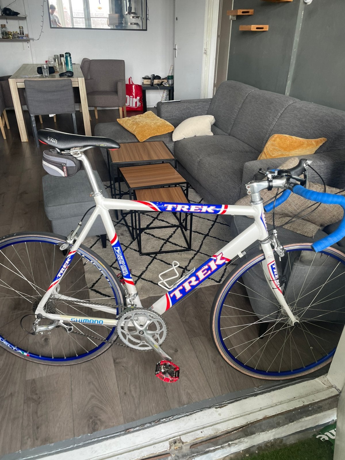 Trek racefiets maat 58, Aluminium, Zo goed als nieuw, 57 tot 61 cm, Meer dan 20 versnellingen