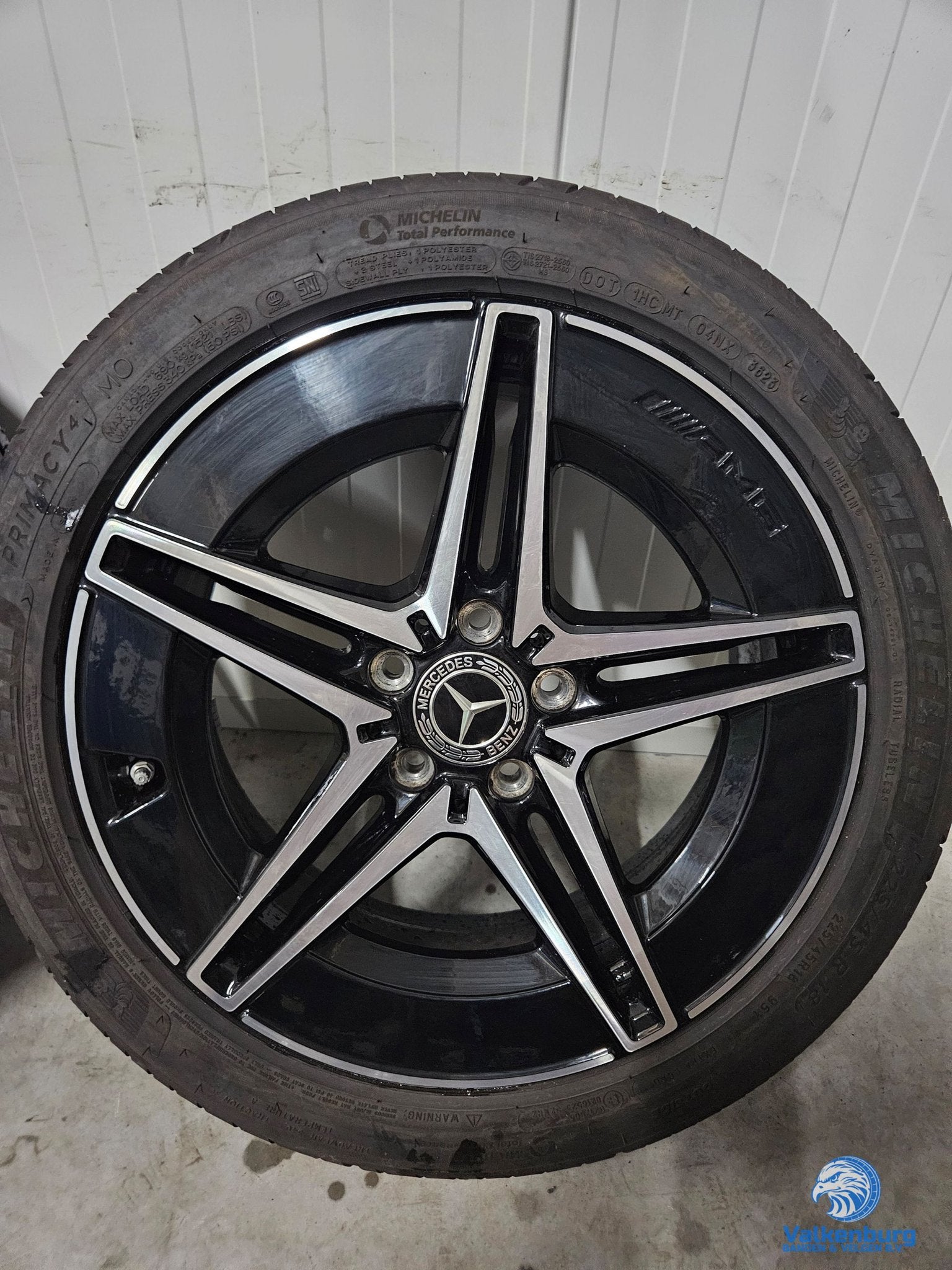 6-7mm! Originele Mercedes AMG C300E Hybrid W206 18 inch bree, 18 inch, Gebruikt, -, -