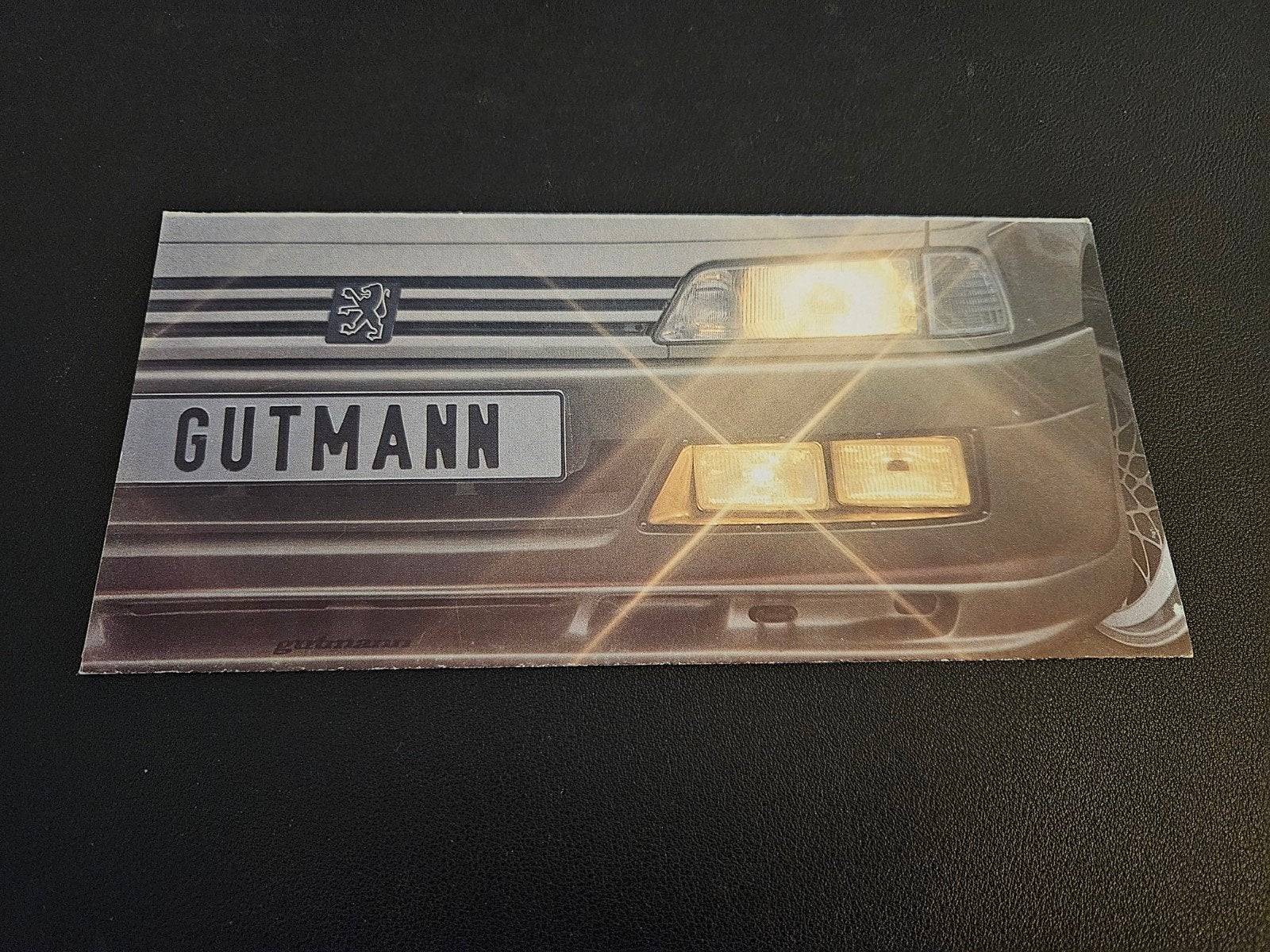 Brochure Gutmann Peugeot 1988, Ophalen of Verzenden, Zo goed als nieuw, Peugeot