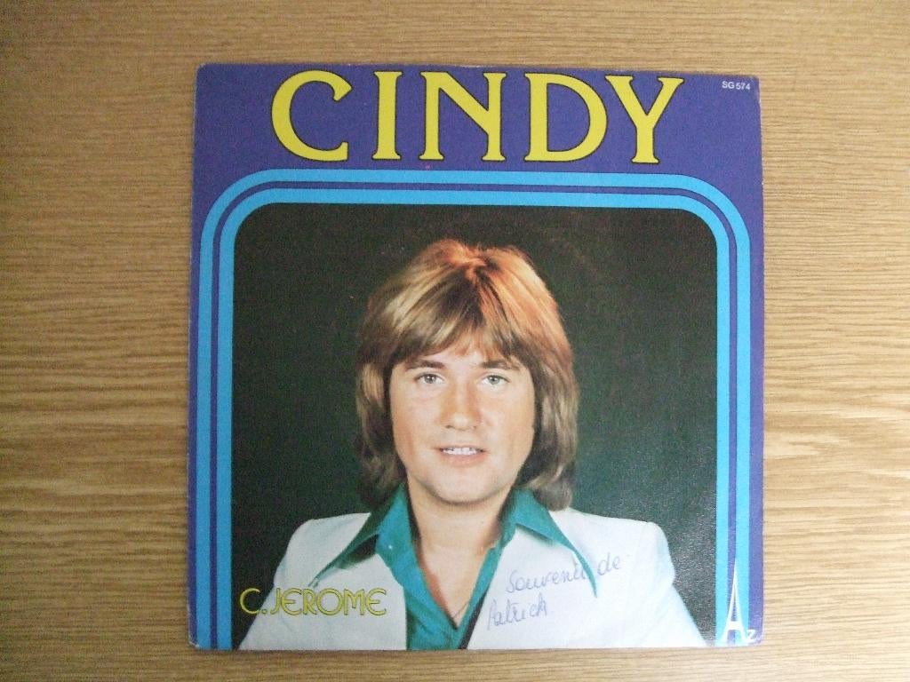 C. JEROME     CINDY / C'EST DEFENDU, 7 inch, Single, Ophalen of Verzenden, Pop