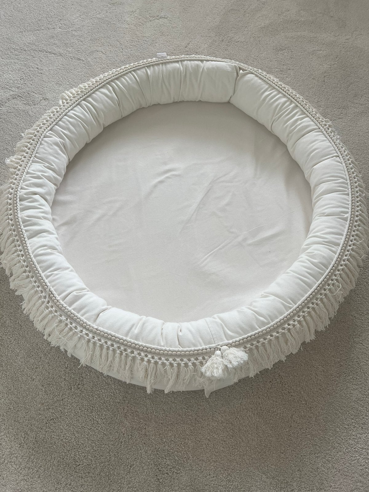 Babynest Cotton en Sweets nest boho creme 110 cm, Ophalen of Verzenden, Zo goed als nieuw