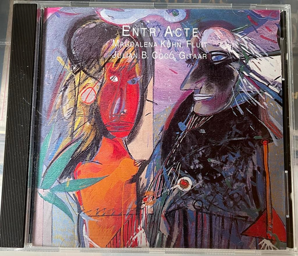 Entr'acte - Magdalena Kuhn (fluit) & Julian B. Coco (gitaar), Ophalen of Verzenden, Modernisme tot heden, Zo goed als nieuw, Kamermuziek