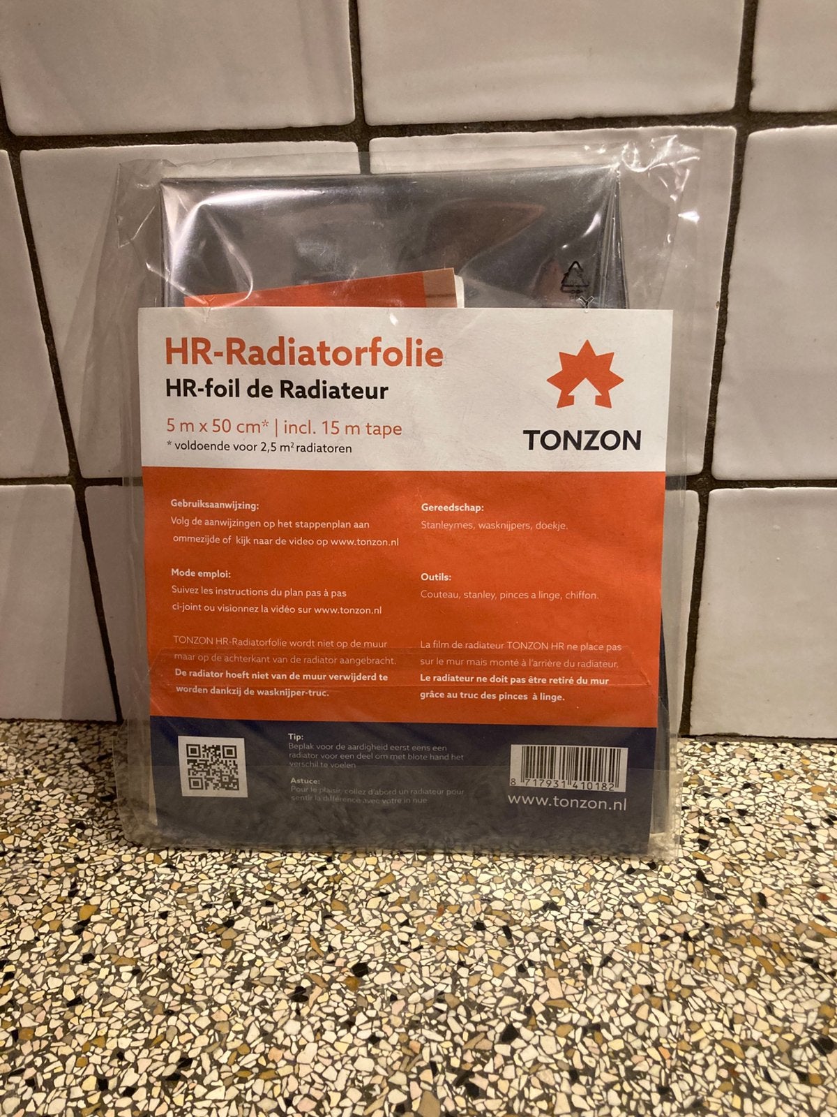 Radiator folie, Ophalen of Verzenden, Zo goed als nieuw, 5 tot 10 m², Folie