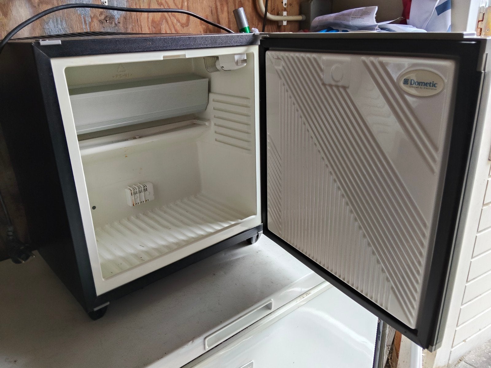 Mini camping koelkast, Ophalen, Gebruikt, Minder dan 85 cm, Minder dan 60 cm