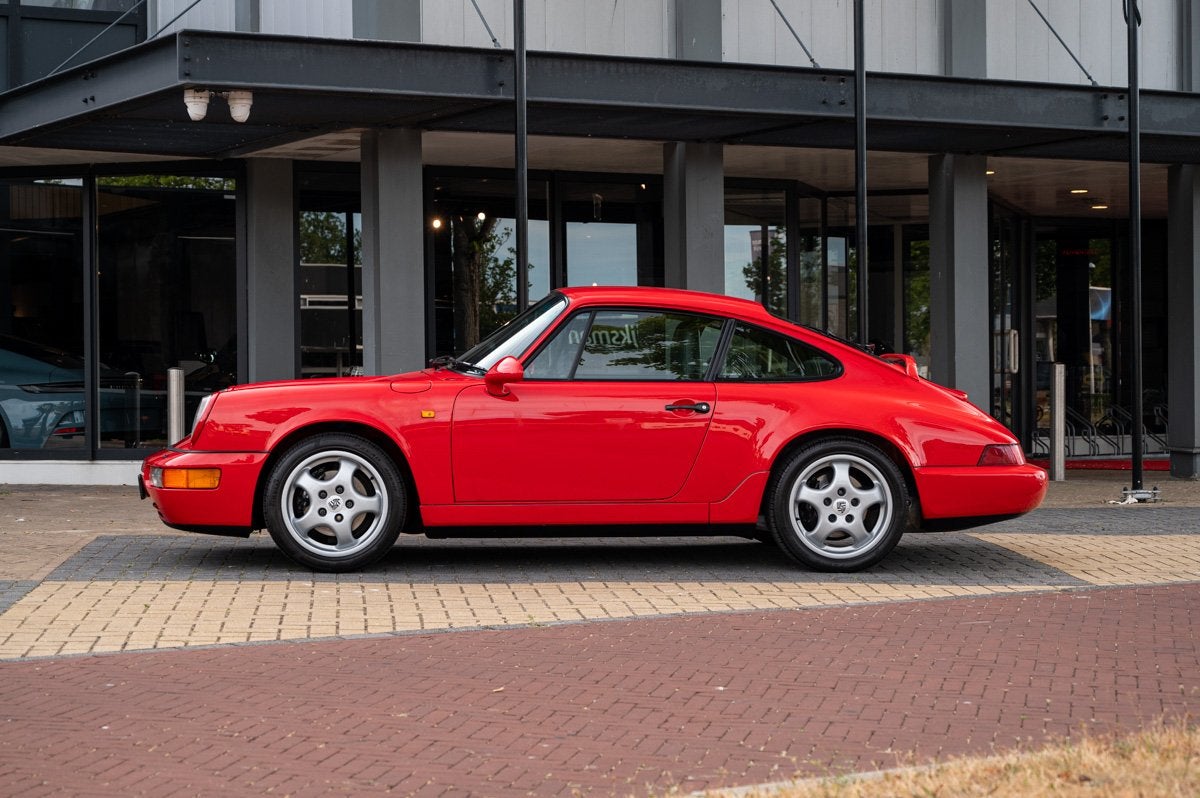 Porsche 911 964 Carrera 4 (bj 1993), Auto's, Porsche, Lederen bekleding, Gebruikt, Overige kleuren, 4 stoelen