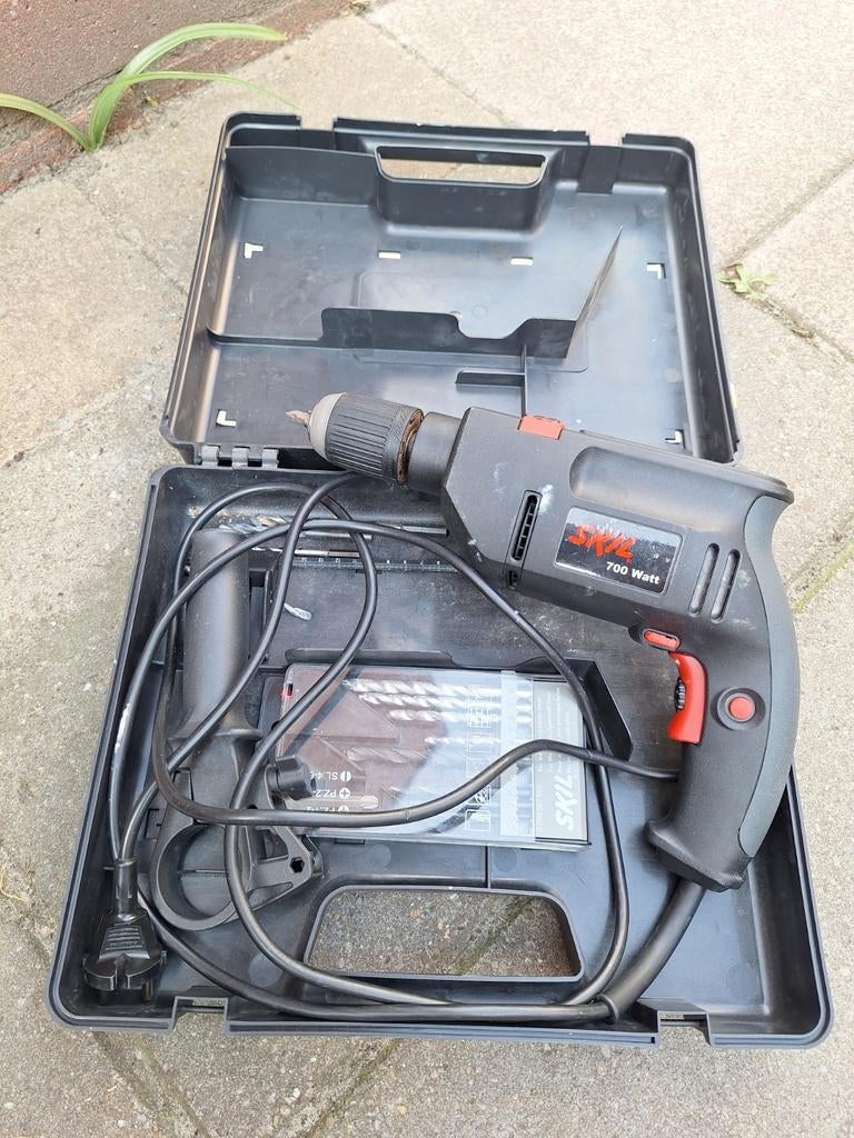 Skil Skildrill 700 Watt klopboormachine met koffer, Ophalen, Boormachine