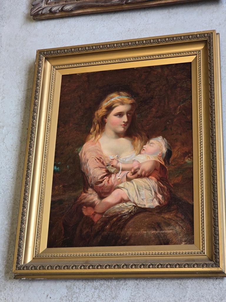 Antiek schilderij 19e eeuw, Antiek en Kunst, Kunst | Schilderijen | Klassiek, Ophalen