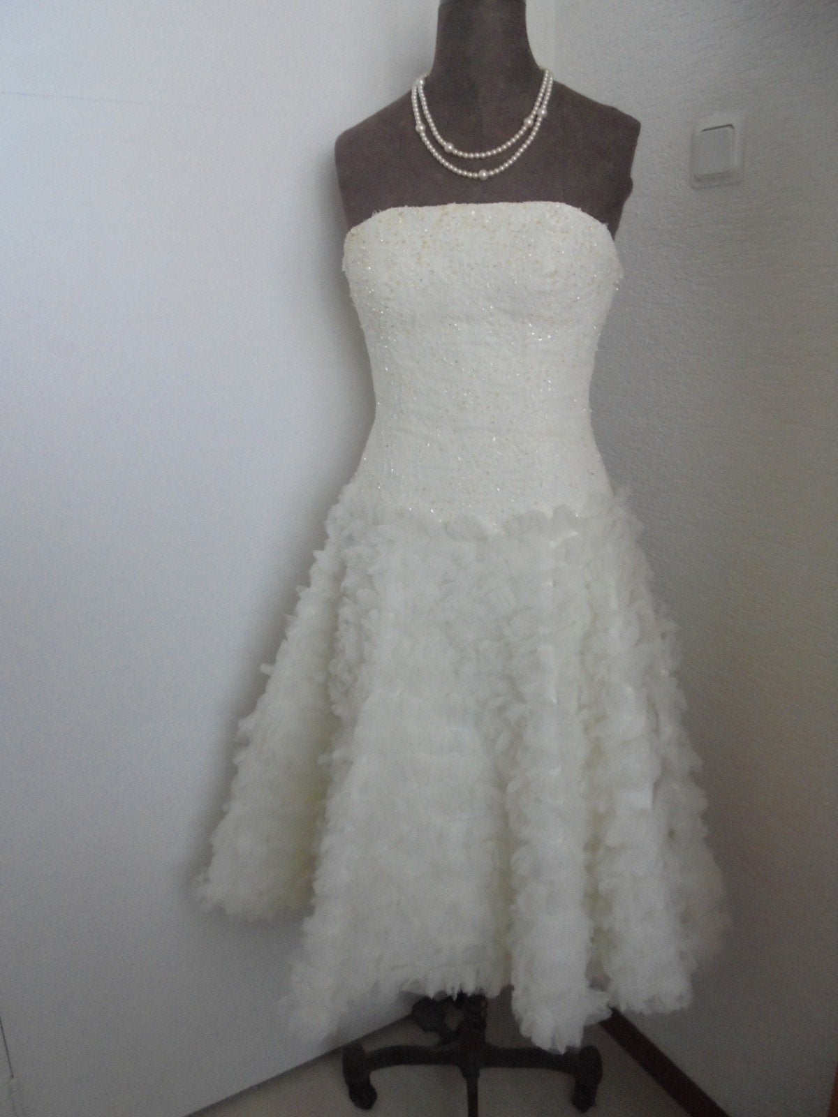 Prachtige Pronovias trouwjurk maat 34, Ophalen of Verzenden, Zo goed als nieuw, Wit, Trouwjurk
