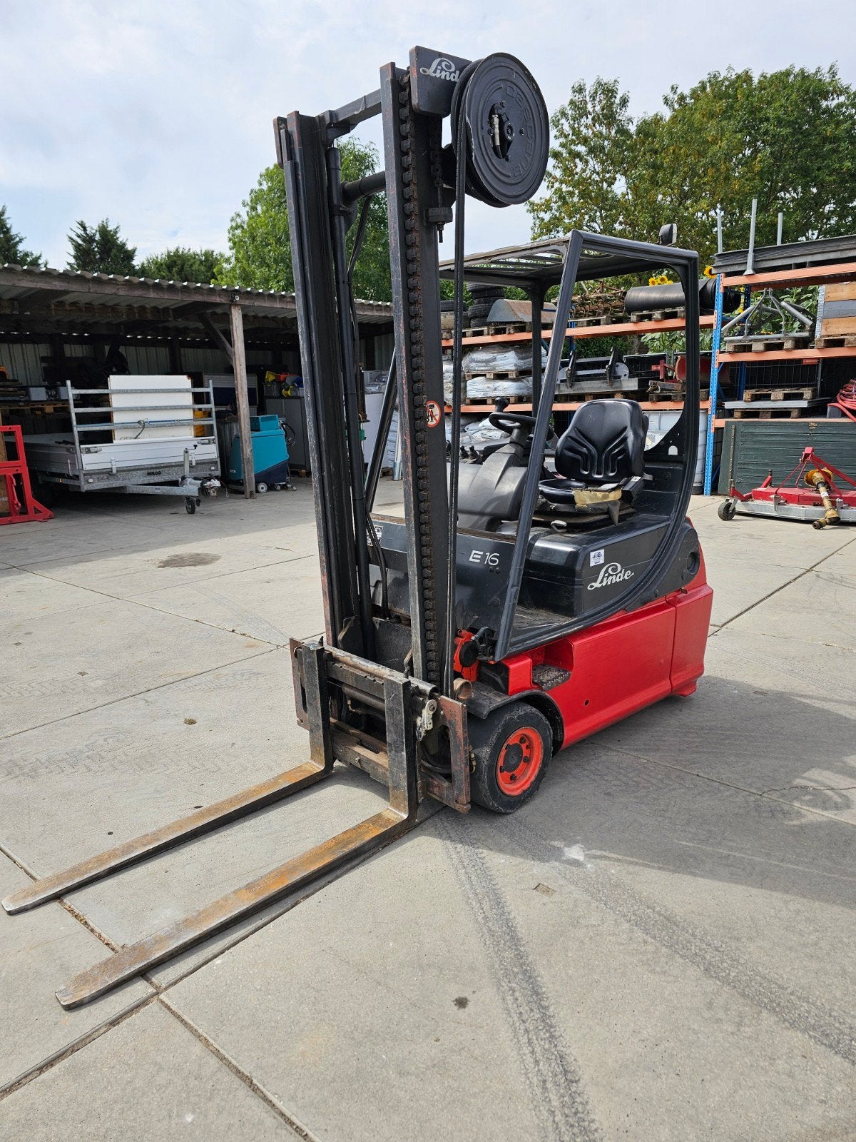 Linde E16-02 Elektrische Heftruck - 1600 kg hefcapaciteit, Zakelijke goederen, Linde, Heftruck, Ophalen of Verzenden, 1000 tot 2000 kg