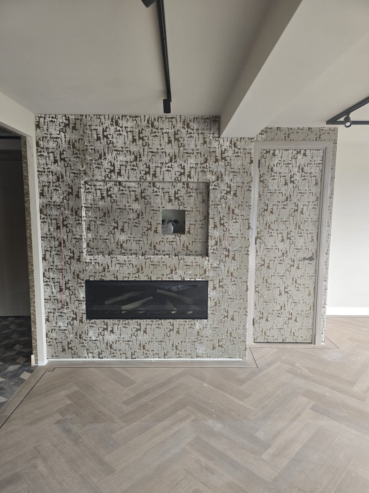 Behangen renovlies, vlies behang