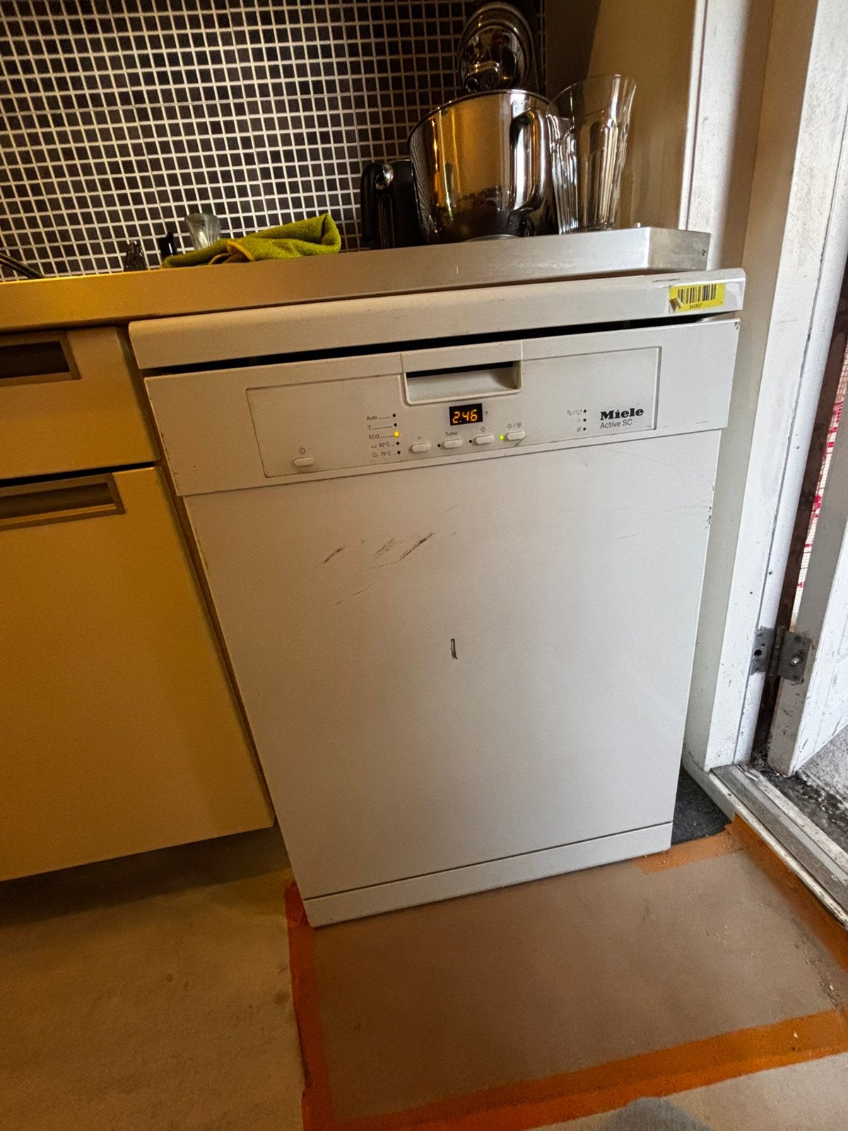 Miele vaatwasser, Ophalen, Gebruikt, Inbouw, 85 tot 90 cm