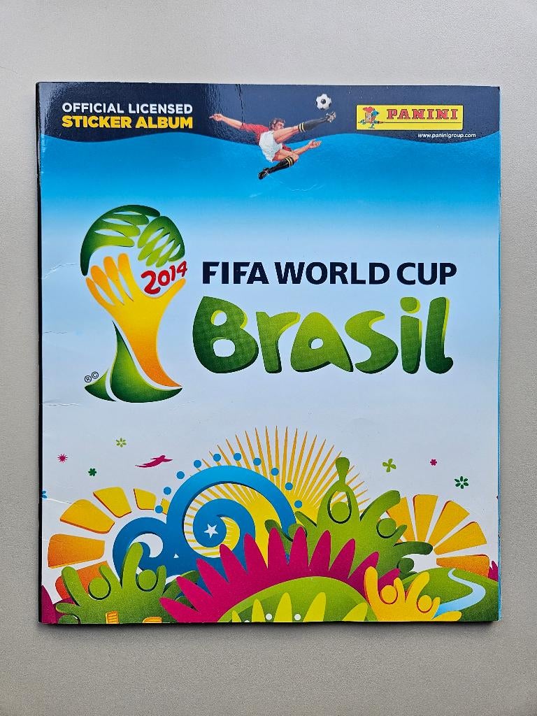 Panini World Cup 2014 - nearly empty album, Ophalen of Verzenden, Zo goed als nieuw, Buitenlandse clubs, Poster, Plaatje of Sticker