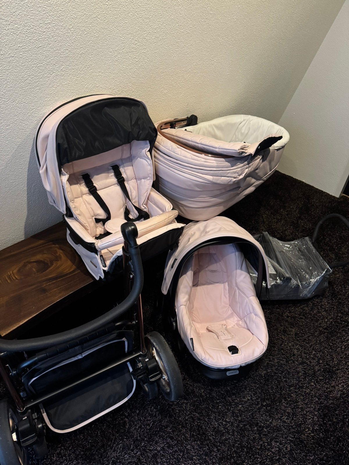 Complete bebecar 3in1 kinderwagen, Ophalen, Zo goed als nieuw, Overige merken
