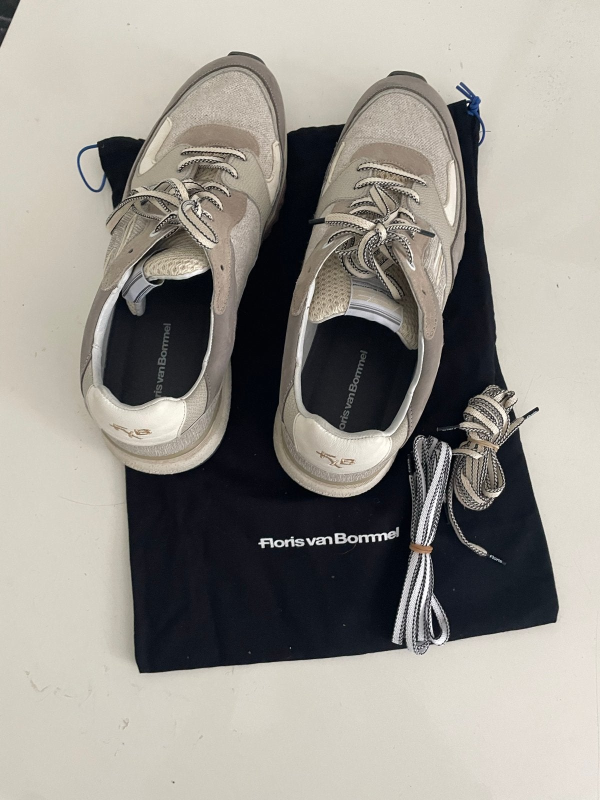 Floris van Bommel sneakers - Maat 44 2/3 Zo goed als nieuw, Ophalen of Verzenden, Zo goed als nieuw, Overige kleuren, Sneakers of Gympen