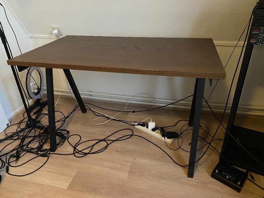 Ikea idasen/trotten Bureau 120x70, Ophalen, 120 cm, Zo goed als nieuw, 70 cm
