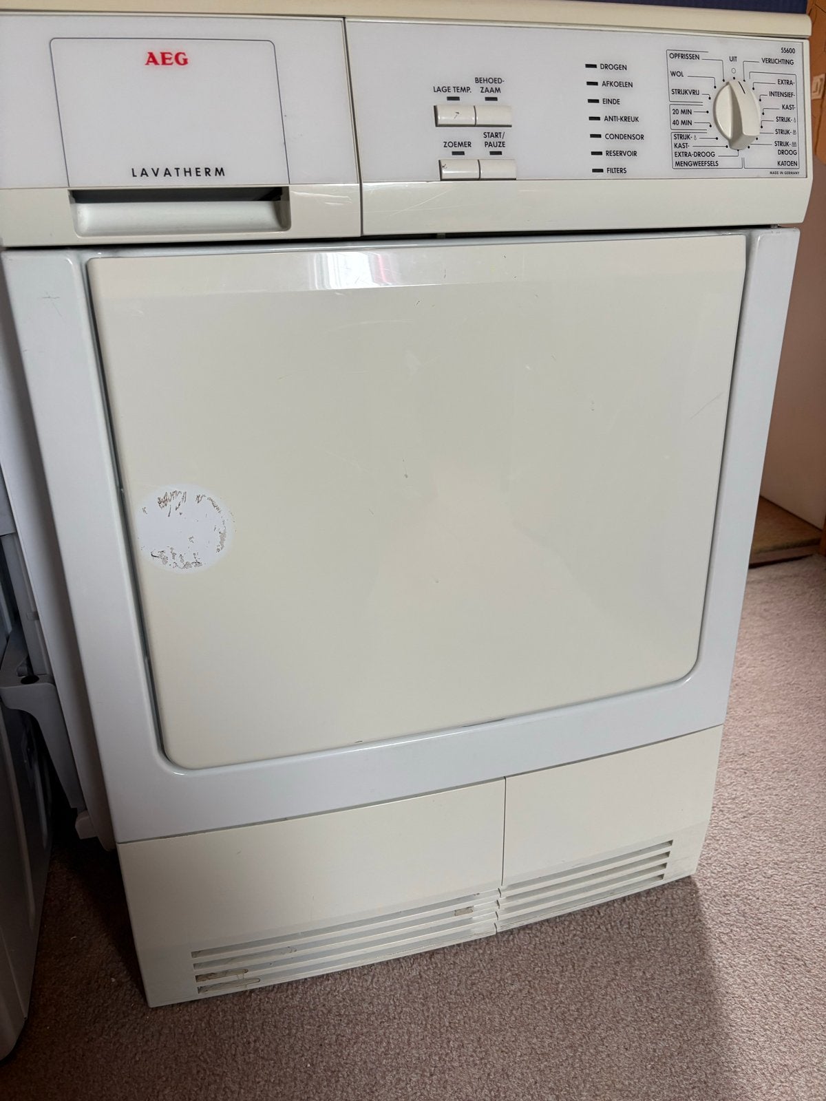 AEG Lavatherm wasdroger - 5 jaar oud, werkt perfect, 6 tot 8 kg, Gebruikt, Ophalen of Verzenden, Voorlader