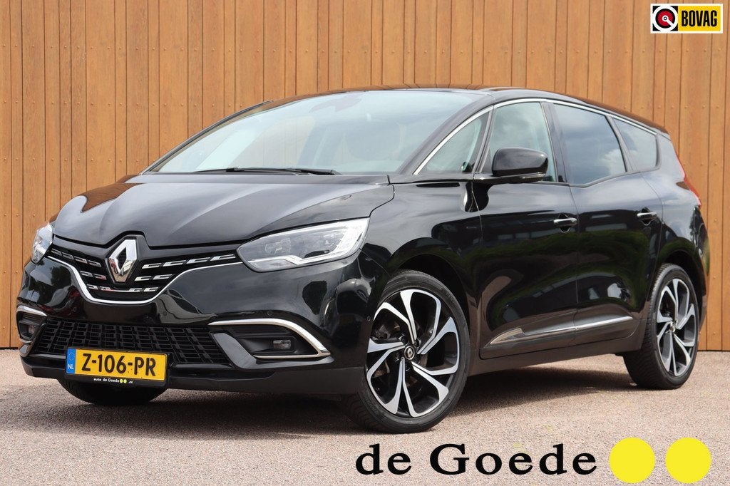 Renault Grand Scénic 1.3 TCe Intens 7p. Black Edtion trekha, Auto's, Renault, Gebruikt, Euro 6, 4 cilinders, Zwart