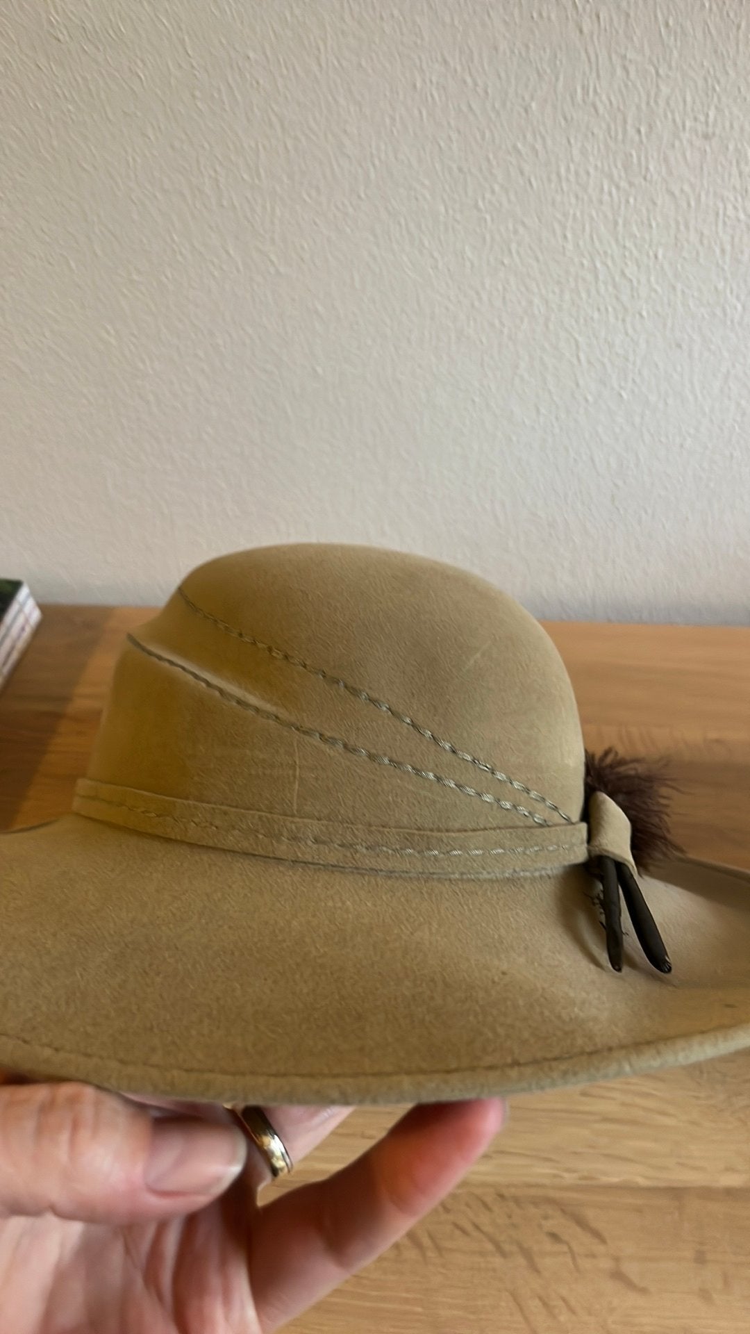 Mayser hoed vintage, Ophalen of Verzenden, Zo goed als nieuw, One size fits all