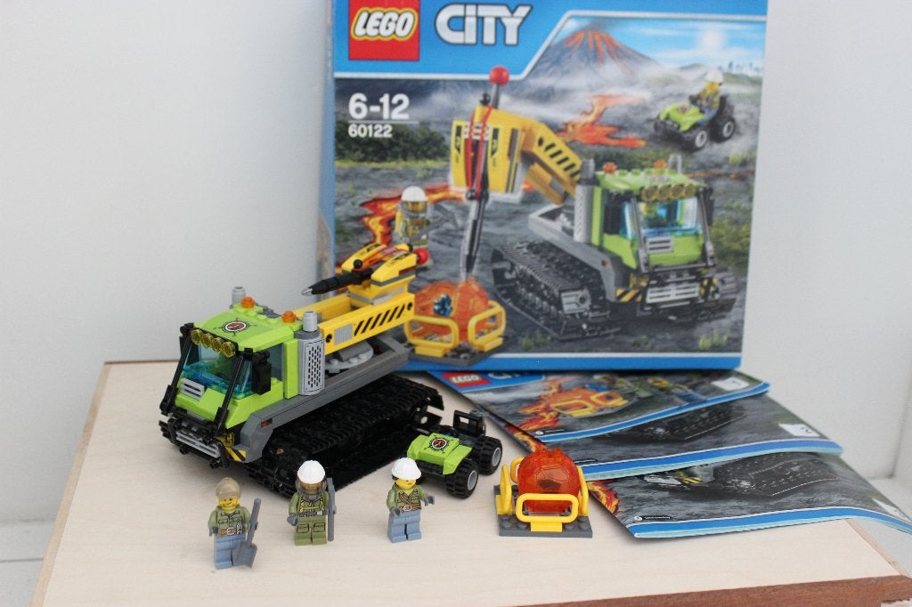 Lego 60122 – City, Vulkaan Crawler, City, Lego, Ophalen of Verzenden, Zo goed als nieuw