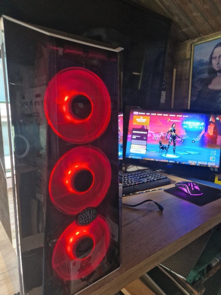 Budget GAME PC, Computers en Software, Desktop Pc's, HDD, Gaming, AMD RYZEN, Met videokaart