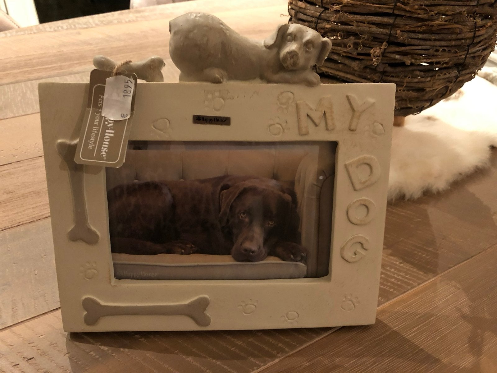 NIEUW!! Fotolijst van Happy House prijskaartje zit eraan, Ophalen of Verzenden, Nieuw
