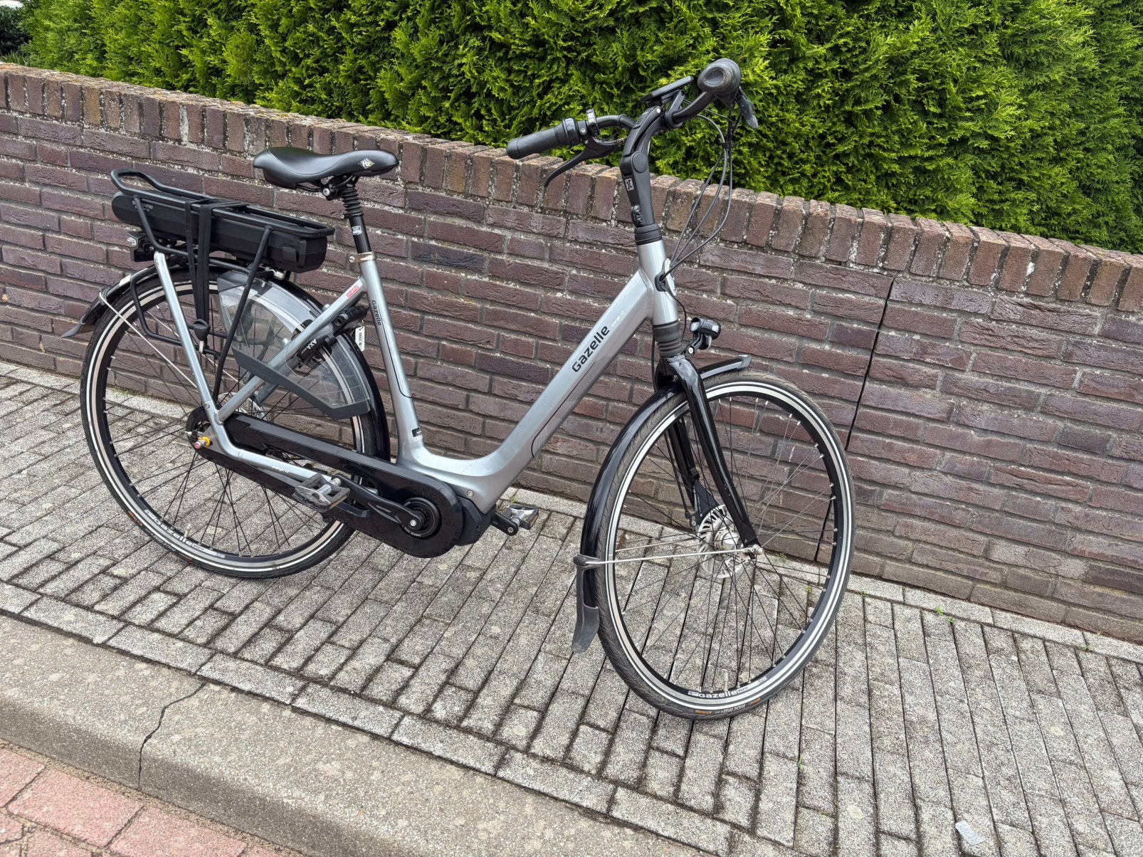 Gazelle Orange C7 HMS Shimano Bosch Elektrische Fiets, Ophalen, Zo goed als nieuw, 51 tot 55 cm, 50 km per accu of meer