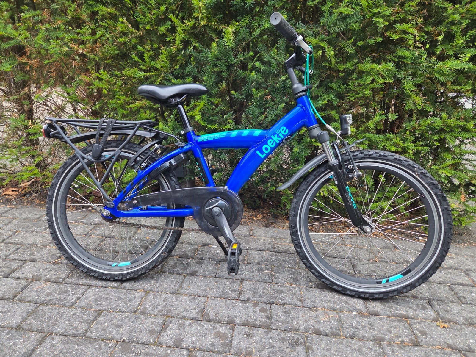 Kinderfiets 20 inch Loekie Snake, Fietsen en Brommers, Fietsen | Jongens, Ophalen, Terugtraprem, Loekie, 20 inch