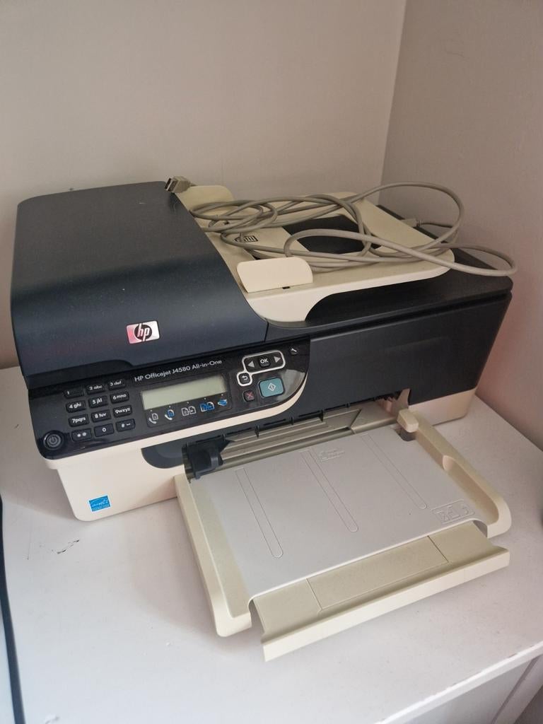 Hp officejet j4580 all in one printer, Computers en Software, Printers, Ophalen, Gebruikt