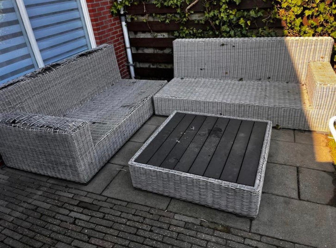 Loungebank, Tuin en Terras, Ophalen of Verzenden, Zo goed als nieuw, Loungeset