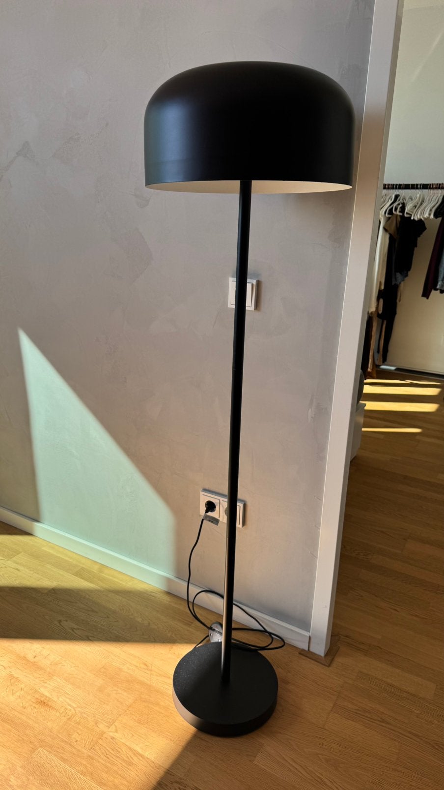 Vloerlamp, Huis en Inrichting, Lampen | Vloerlampen, Ophalen, Gebruikt, 150 tot 200 cm