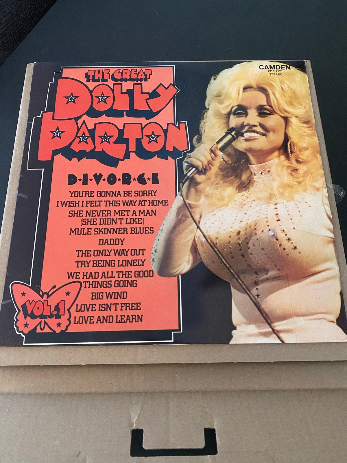 Dolly Parton - The Great Dolly Parton Vol. 1 LP, Cd's en Dvd's, LP, Gebruikt, Ophalen of Verzenden, 12 inch