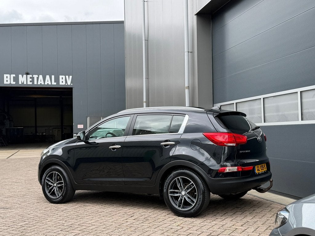 Kia Sportage 1.6 GDI DynamicPlusLine bj.2015 Pano|Navi|Camer, Voorwielaandrijving, 4 cilinders, Zwart, Origineel Nederlands