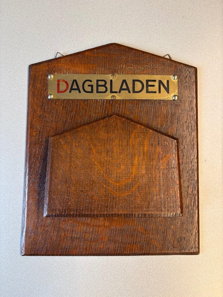 BROCANTE DAGBLAGHOUDER IN UITSTEKENDE STAAT, Ophalen of Verzenden