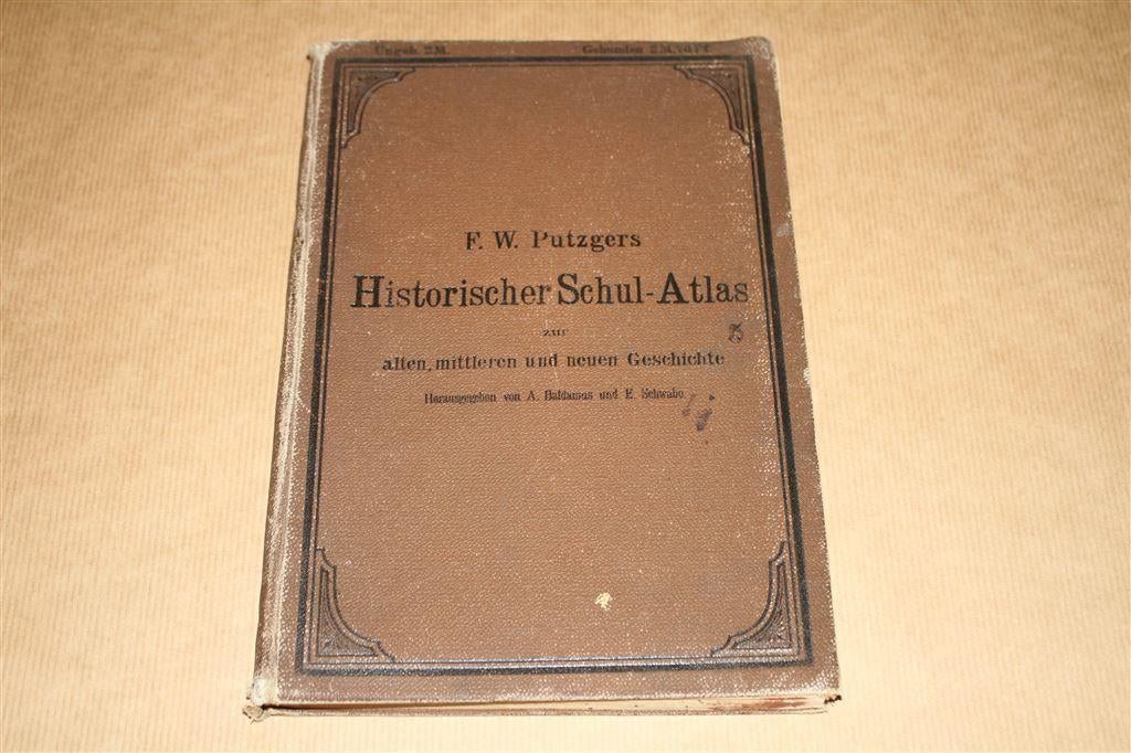 Historischer Schul-Atlas - 1897 !!, Gelezen, Ophalen of Verzenden, Landkaart, 1800 tot 2000