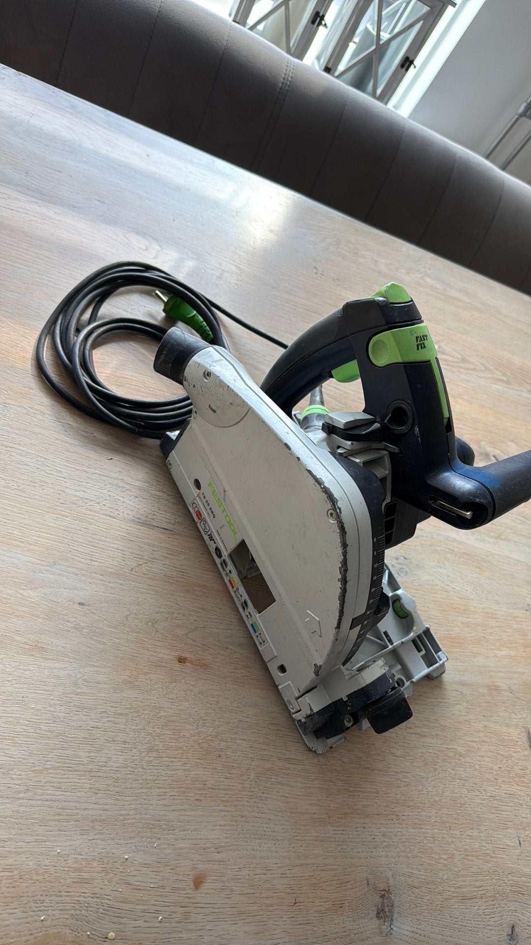 Festool invalzaag, Ophalen of Verzenden, Zo goed als nieuw, 1200 watt of meer, Overige typen