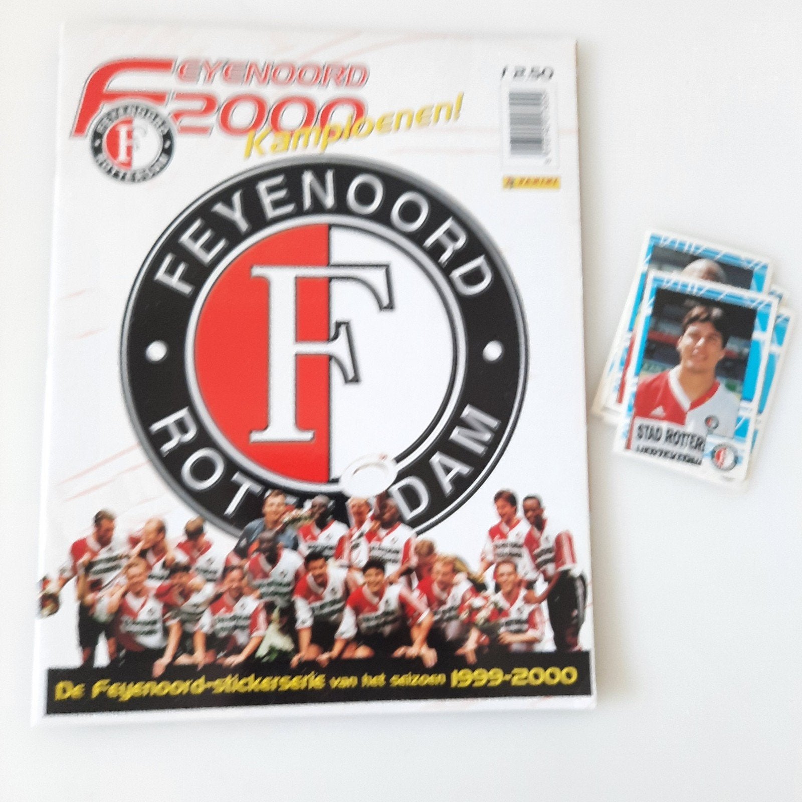 FEYENOORD PANINI ALBUM 1999-2000, Verzamelen, Ophalen of Verzenden, Gebruikt, Feyenoord, Poster, Plaatje of Sticker
