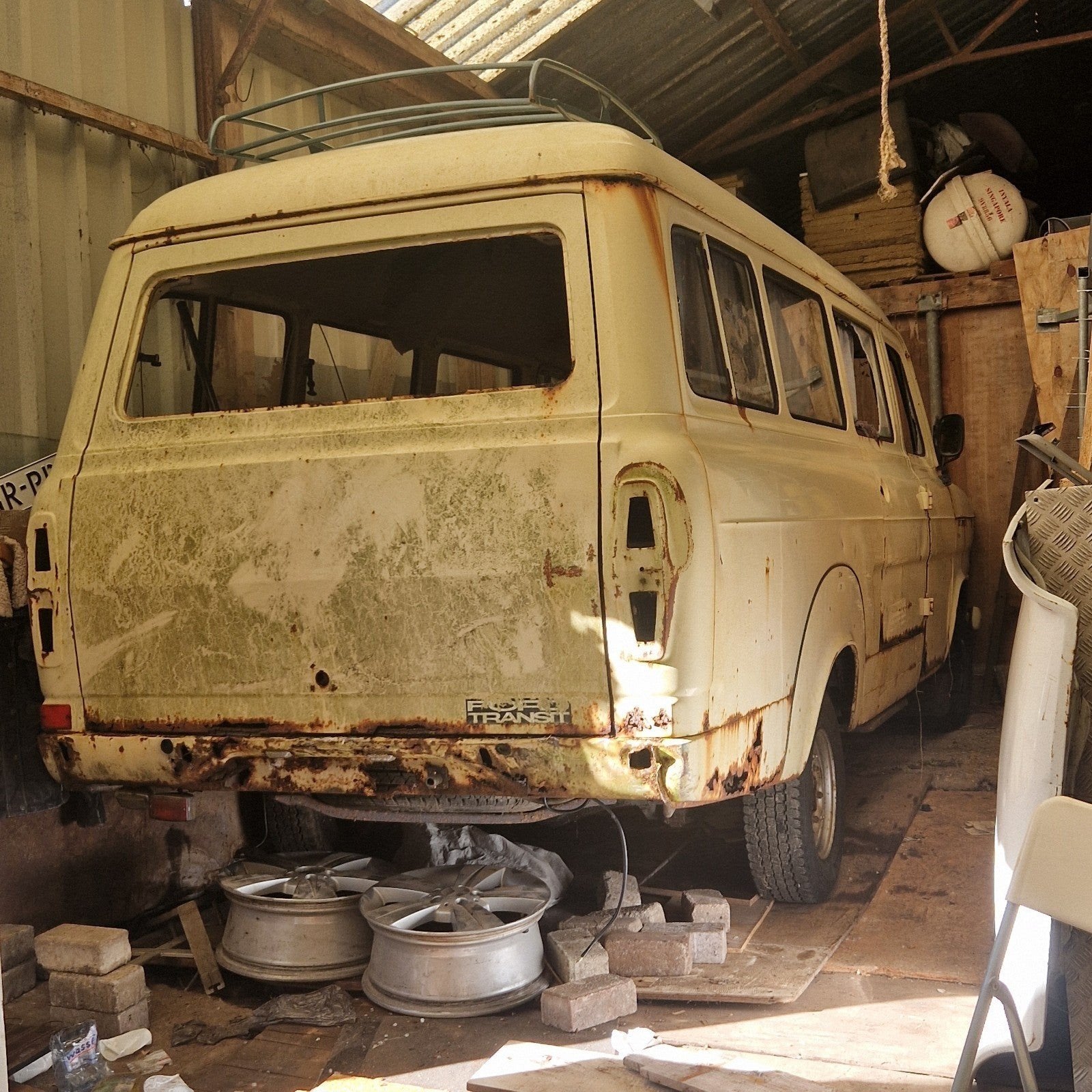 Slijpdelen Ford Transit Oldtimer, Ophalen, Gebruikt, Ford